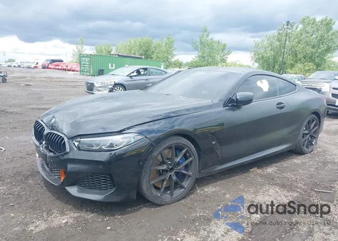 2019 BMW M850I xDrive z USA, uszkodzony, nr VIN WBABC4C50KBJ35840